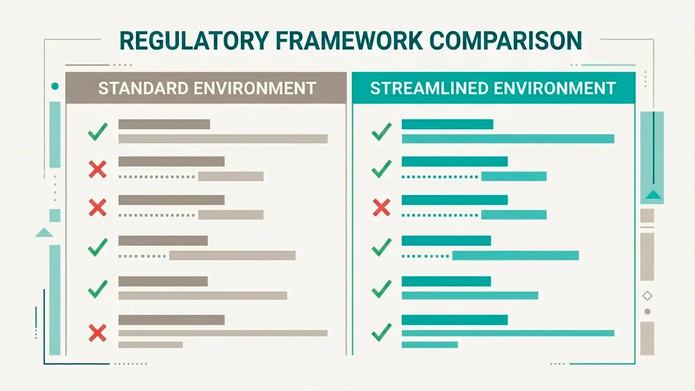 Visual checklist contrasting UKGC mandatory protections with the absence of those protections at offshore casinos